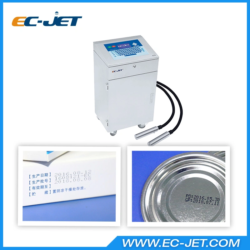 Drug Packaging Coding Dual-Head Two-Color Anti-Counterfeiting Continuous Inkjet Printer (EC-JET910)