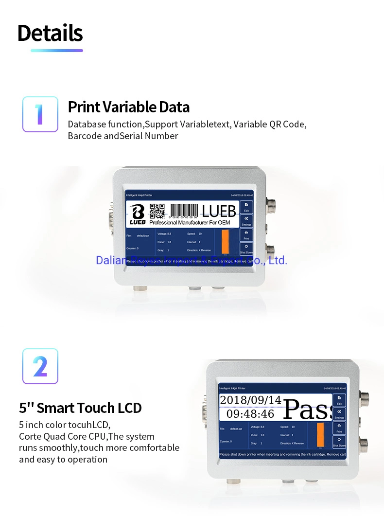 Thermal Portable Handheld Inkjet Printer Expiry Date