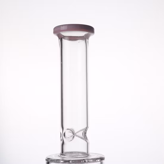 맞춤형 로고가 있는 고품질 실리콘 및 유리 휴대용 시샤 수관