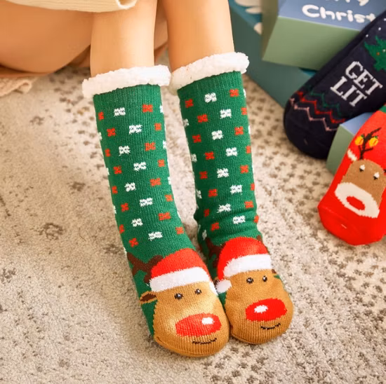 아기 팔 겨울 퍼지 가열 열 극세사 양말